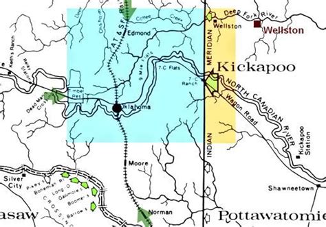 Maps And History Of Oklahoma County 1830 19001 Native