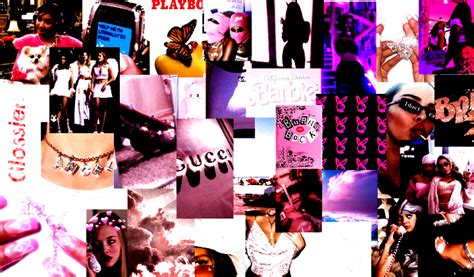 Looking for the best hd laptop wallpaper? Pink Baddie Aesthetic Wall Collage - 2021
