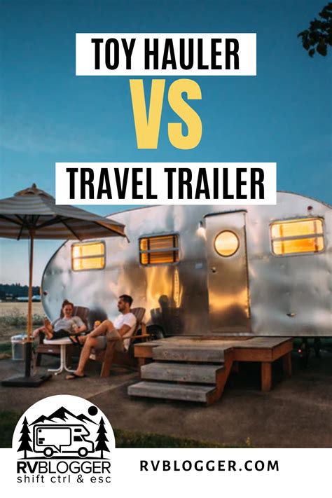 A fifth wheel may be great for a large family that has a heavy duty pick up truck. Toy Hauler vs Travel Trailer - 19 Differences Explained ...