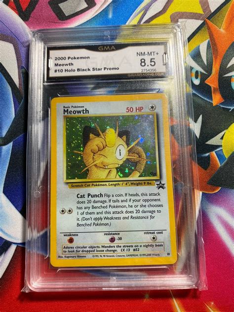Maybe you would like to learn more about one of these? Graded 8.5 Meowth promo asking 10$ | Pokemon cards, Pokemon, Holo