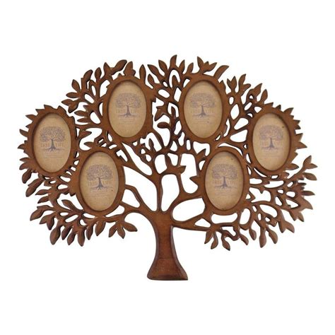 Wooden Multi Photo Frame Tree Of Life Design Aau Style