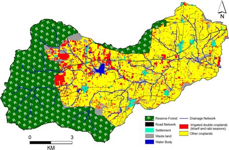 Spatial Distribution Of Dual Irrigation In The Berambadi Watershed In
