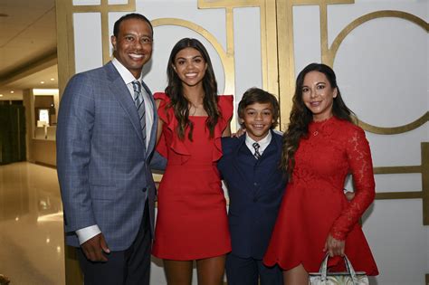 Tiger Woods Kids Are All Grown Up At His Golf Hall Of Fame Induction