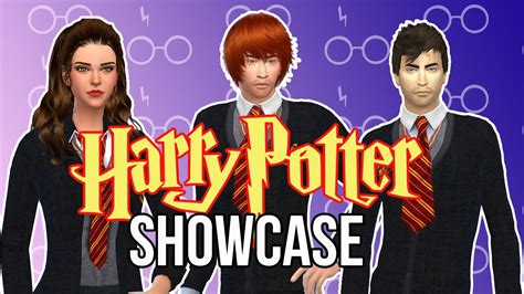 Lets Play The Sims 4 Harry Potter Custom Content Showcase Youtube