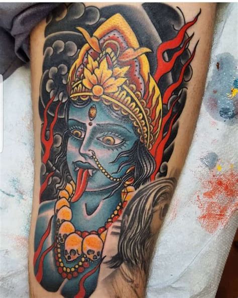 Kali Tattoos Explained Meanings Common Themes More Kali Tattoo