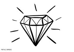 Thank you that you are trying to provide entertainment in the form of your creativity to others. Diamond Coloring Pages (Free to Print) | Portale Bambini