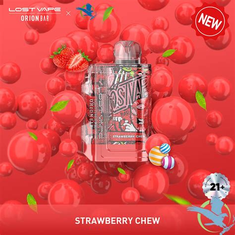 Lost Vape Orion Bar Disposable 7500 Puffs Sparkling Edition Strawberry