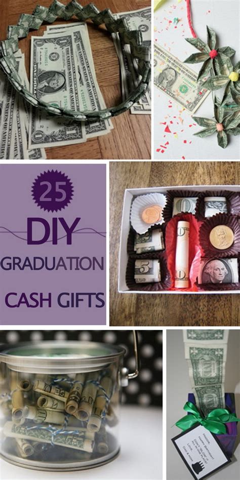 You may hesitate to give money as a wedding gift because you do not know how much is appropriate. 25 DIY Graduation Cash Gifts - Hative