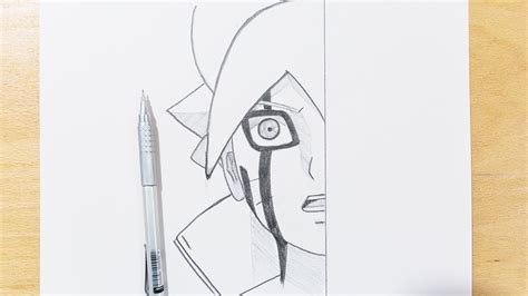 Easy Anime Drawing How To Draw Boruto Easy Step By Step Naruto Next Generations Youtube