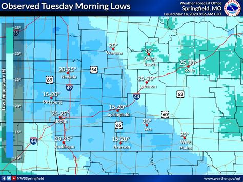 SGF News On Twitter NWSSpringfield Brrrr It Sure Was Cold This