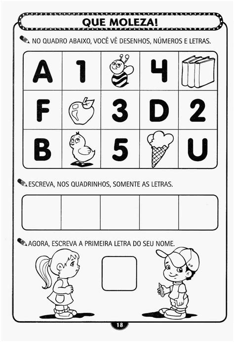 Atividade Para Educacao Infantil Anos F Blog Ana Giovanna