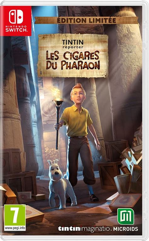 Tintin Reporter Les Cigares Du Pharaon Edition Limit E Nintendo Switch
