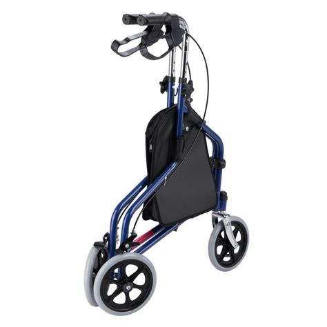 Premium Folding Senior Elderly Adult 3 Wheel Walker Rollator Zincera