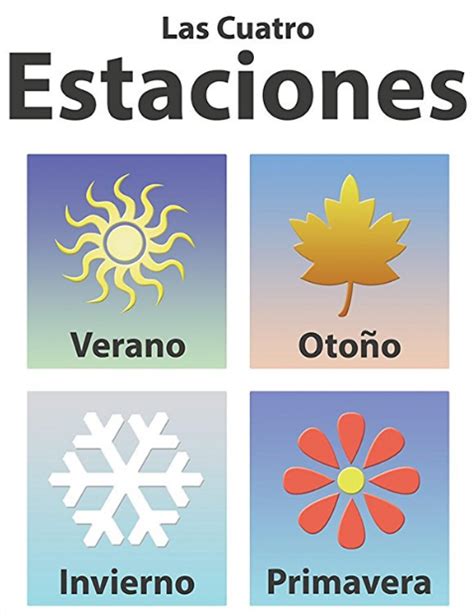 Spanish Simply Short Lessons In Seasons And Weather In Spanish