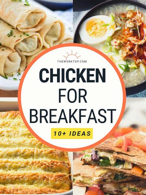 10+ Chicken for Breakfast Ideas That You'll Love | The Worktop