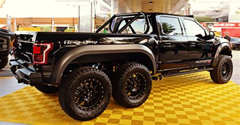 Custom Built 2018 Ford Raptor ‘the Velociraptor Is A 6×6 Beast Us