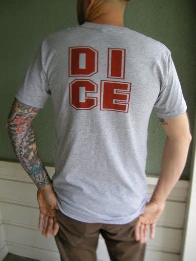 Dice Magazine New Dice Vintage T Shirts