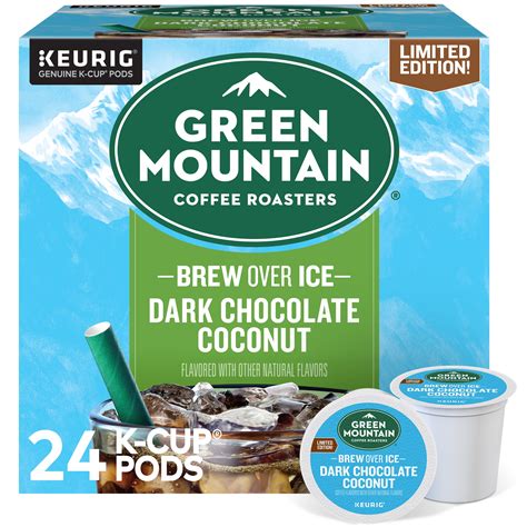Green Mountain Coffee Roasters Brew Over Ice Dark Chocolate Coconut