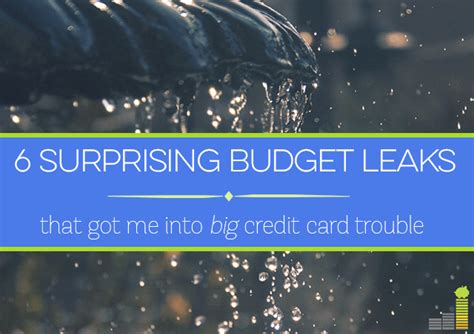 Finding the right card isn't easy. 6 Surprising Budget Leaks That Got Me Into Big Credit Card Trouble - Frugal Rules