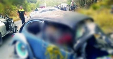 Chocaron 100 autos y 5 muertos. Fatal accidente de auto deja a familia entera sin vida en ...