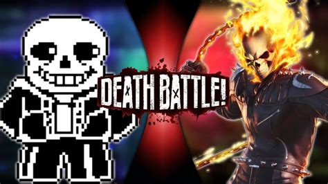 Fan Made Death Battle Trailer Ghost Rider Vs Sans Youtube