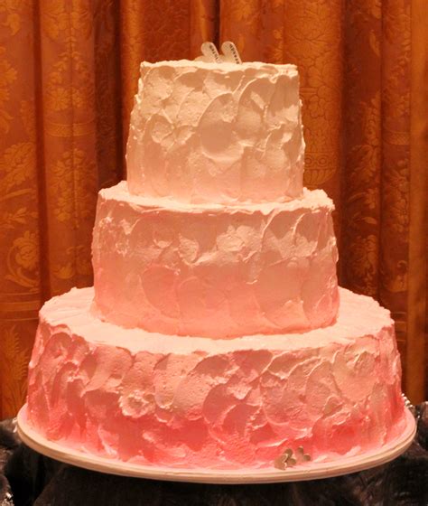 Pink Ombre Wedding Cake Nixon Library