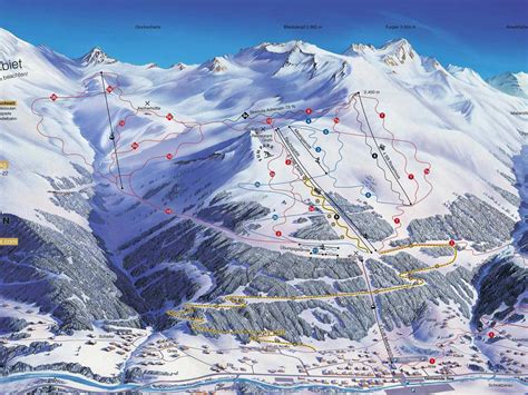 Ski Map Of See Im Paznaun