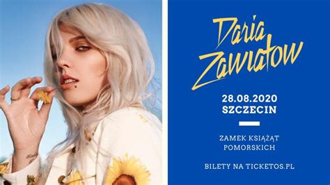 Daria Zawiałow Koncert Na Zamku Koncerty W Szczecinie