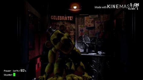 Fnaf 1 Console Golden Freddy Easter Egg Found Very Rare Youtube