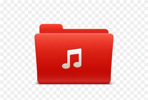 Folder Music New Red Soda Icon Red Rectangle Png Stunning Free