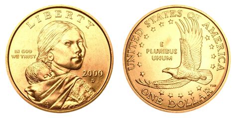 2000 D Sacagawea Dollar Golden Dollar Coin Value Prices Photos And Info