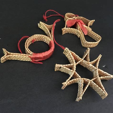 Vintage Swedish Straw Ornaments Lot Of 3 Straw Star Angel Etsy