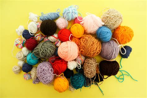 Make A Giant Magic Yarn Ball From Yarn Scraps My Poppet Makes