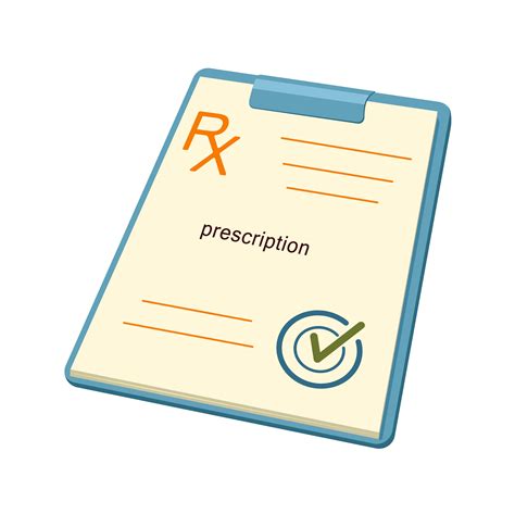 Rx Form For Prescription Drugs For Printing 5052486 Vector Art At Vecteezy