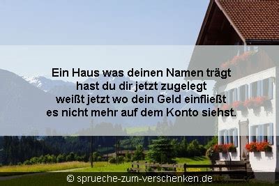Jedoch sollte selbstverständlich die zitierte persönlichkeit auch irgendwie den geschmack des brautpaares treffen. Haus Bauen Lustige Spruche - Heimidee