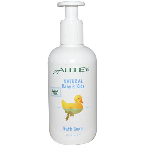 Honest purely simple hypoallergenic shampoo and body wash for sensitive skin. Aubrey Organics, Natural Baby & Kids Bath Soap, 8 oz (237 ...