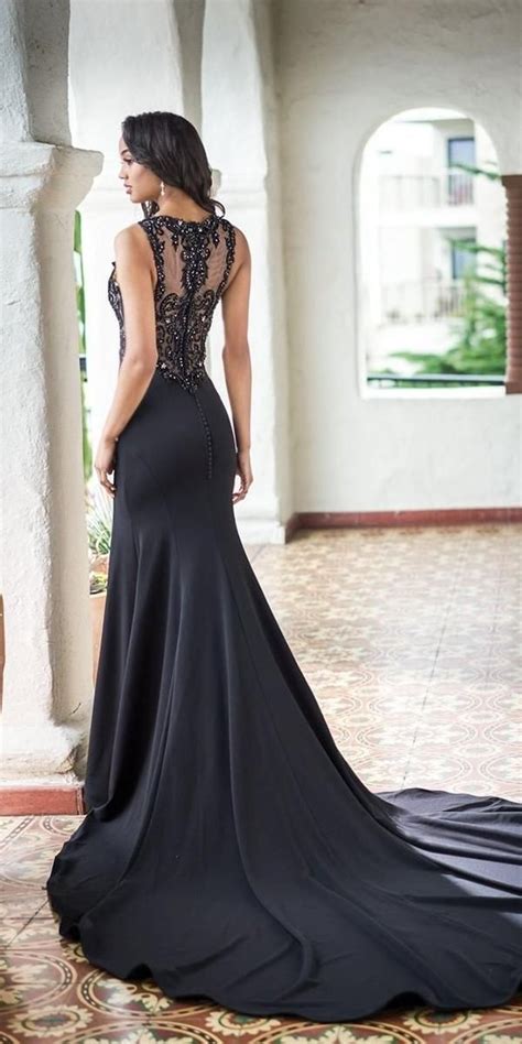 33 Beautiful Black Wedding Dresses That Will Strike Your Fancy Black