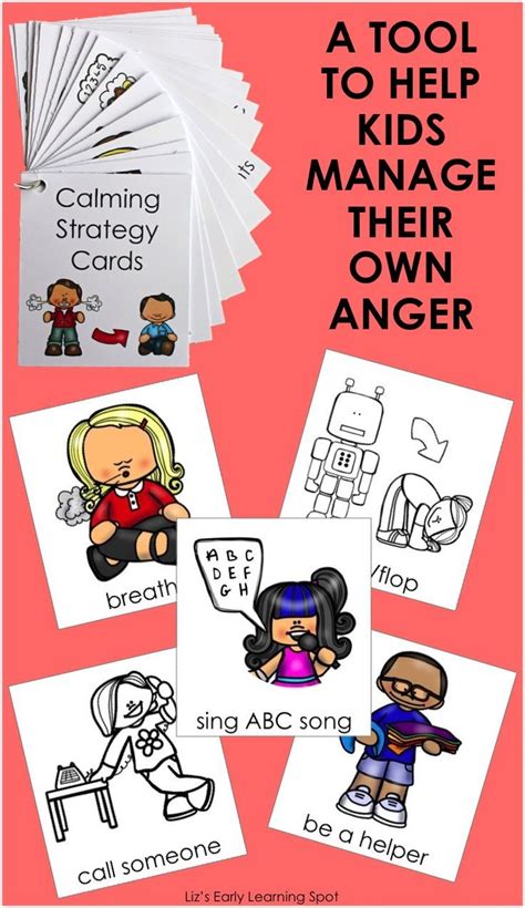 Anger Management For Kids 185 Calming Strategy Cards Anger
