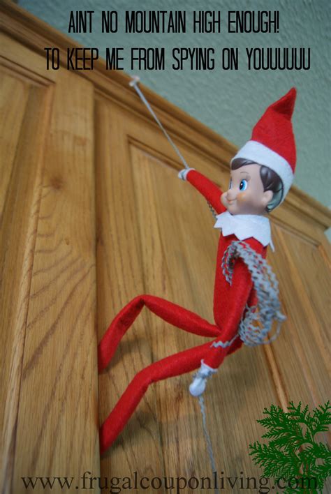 Elf On The Shelf Ideas Aint No Mountain High Enough