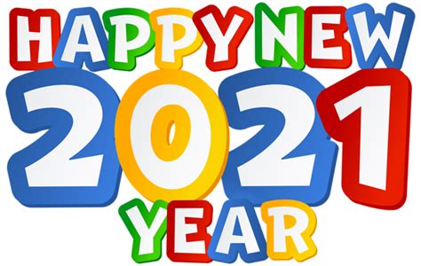 2021 Happy New Year Png Clip Art Image Gallery