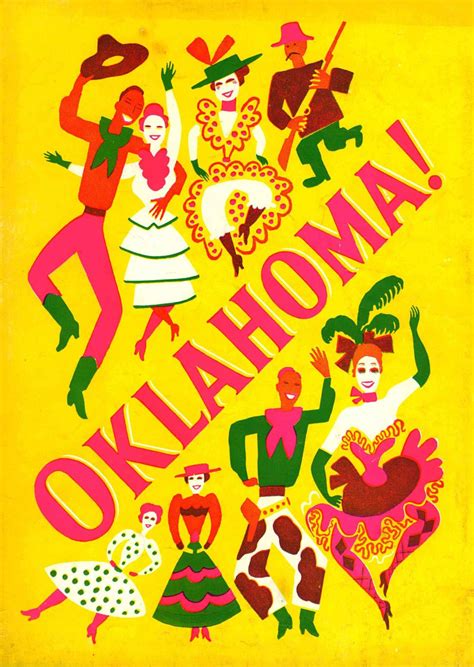 oklahoma poster stage versionbig oklahoma musical broadway posters vintage posters