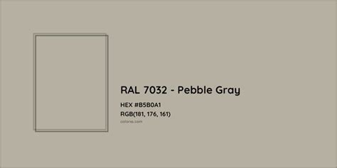 Hex B B A Ral Pebble Gray Cms Ral Classic Color Code