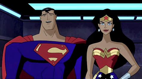 Wonder Woman And Superman From Justice League Unlimited R Wonderwoman