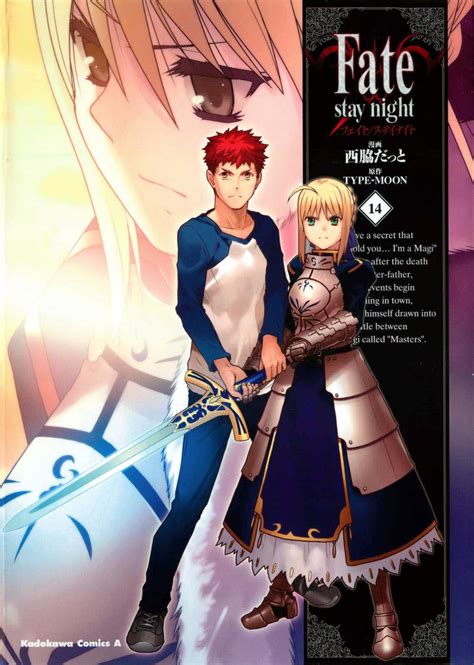 Manga Vo Fatestay Night Jp Vol14 Nishiwaki Dat Type Moon Fate