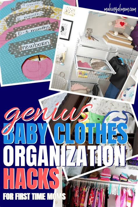 19 Brilliant Baby Clothes Organizer Ideas Making Of Mom