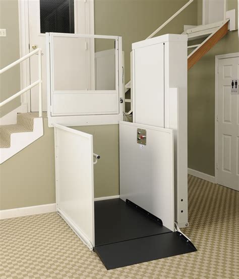 Homeadvisor's home elevator cost guide gives average prices to install a residential lift or escalator. Vertical Wheelchair Lift - Unenclosed Lift - HomeLift Mobility