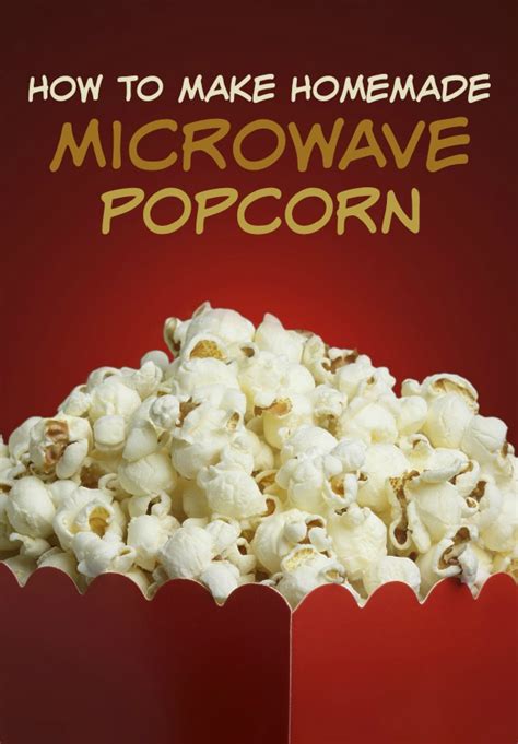 How To Make Homemade Microwave Popcorn Frugal Living Nw