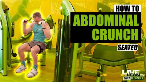 How To Use The SEATED ABDOMINAL CRUNCH MACHINE Matrix Exercise