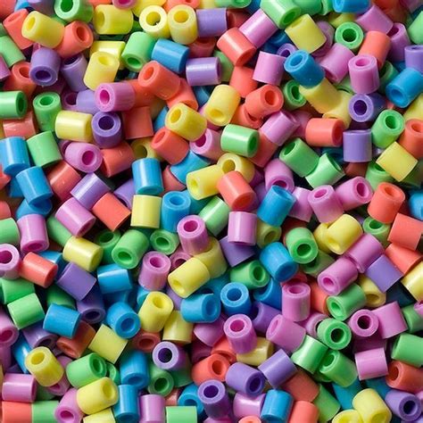 3000 Pastel Mix Hama Beads in a Bag | Be Creative Today | Crafty Arts