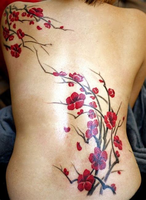 Tatouage Japonais Fleur De Cerisier Modèles Et Exemples